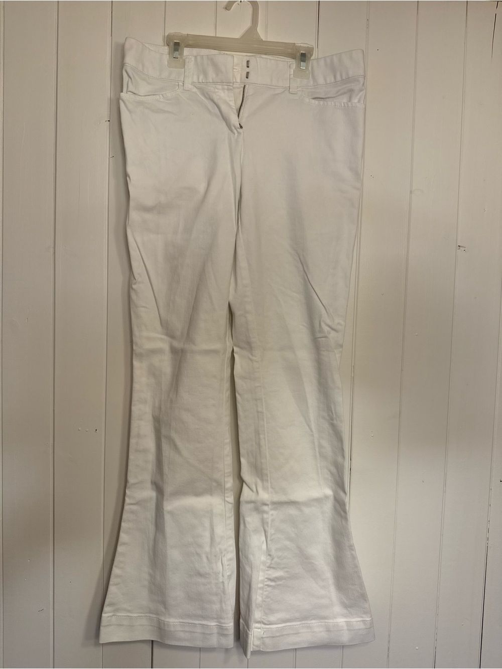 Women’s White Flared Jeans